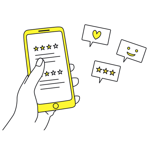 口コミのイラスト