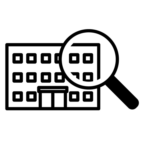 建物調査のイメージイラスト