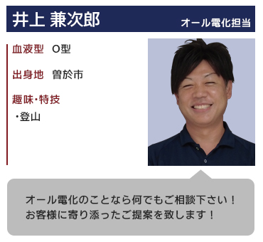 井上兼次郎プロフィール画像